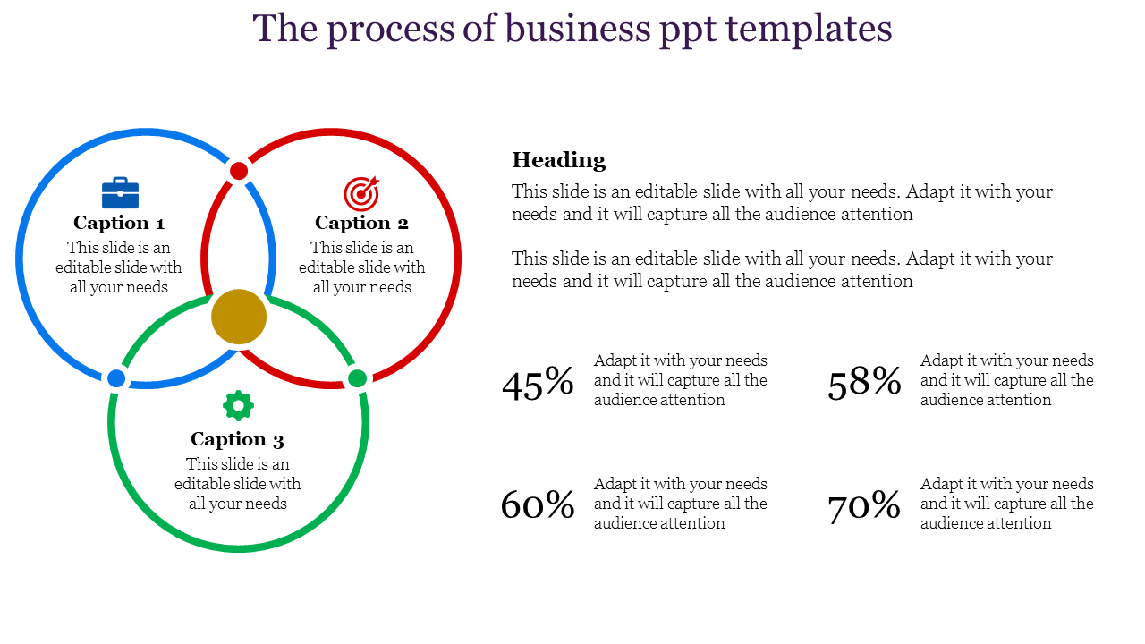business ppt templates-The process of business ppt templates